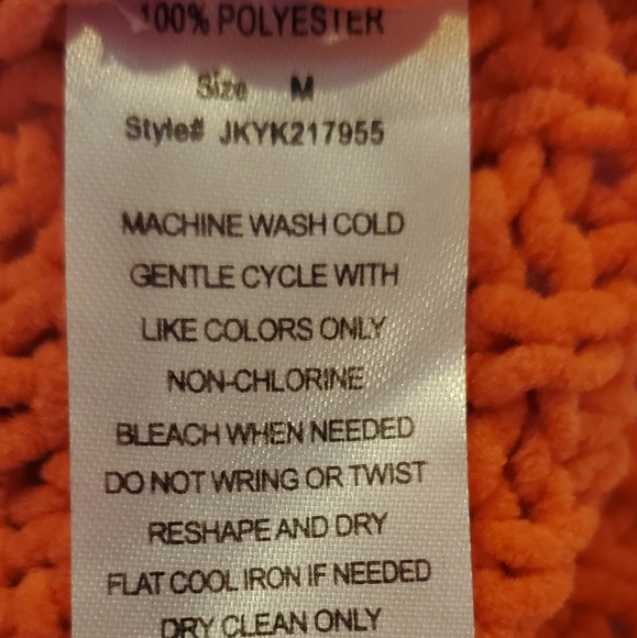 Sweater Cable Knit Orange Nordstrom - Picture 4 of 6